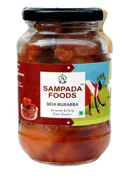 Ginger Murabba 900 Grams | Home Made, Hand Made and Mother Made Organic Ginger Murabba, Good for Blood Circulation (900 Grams)